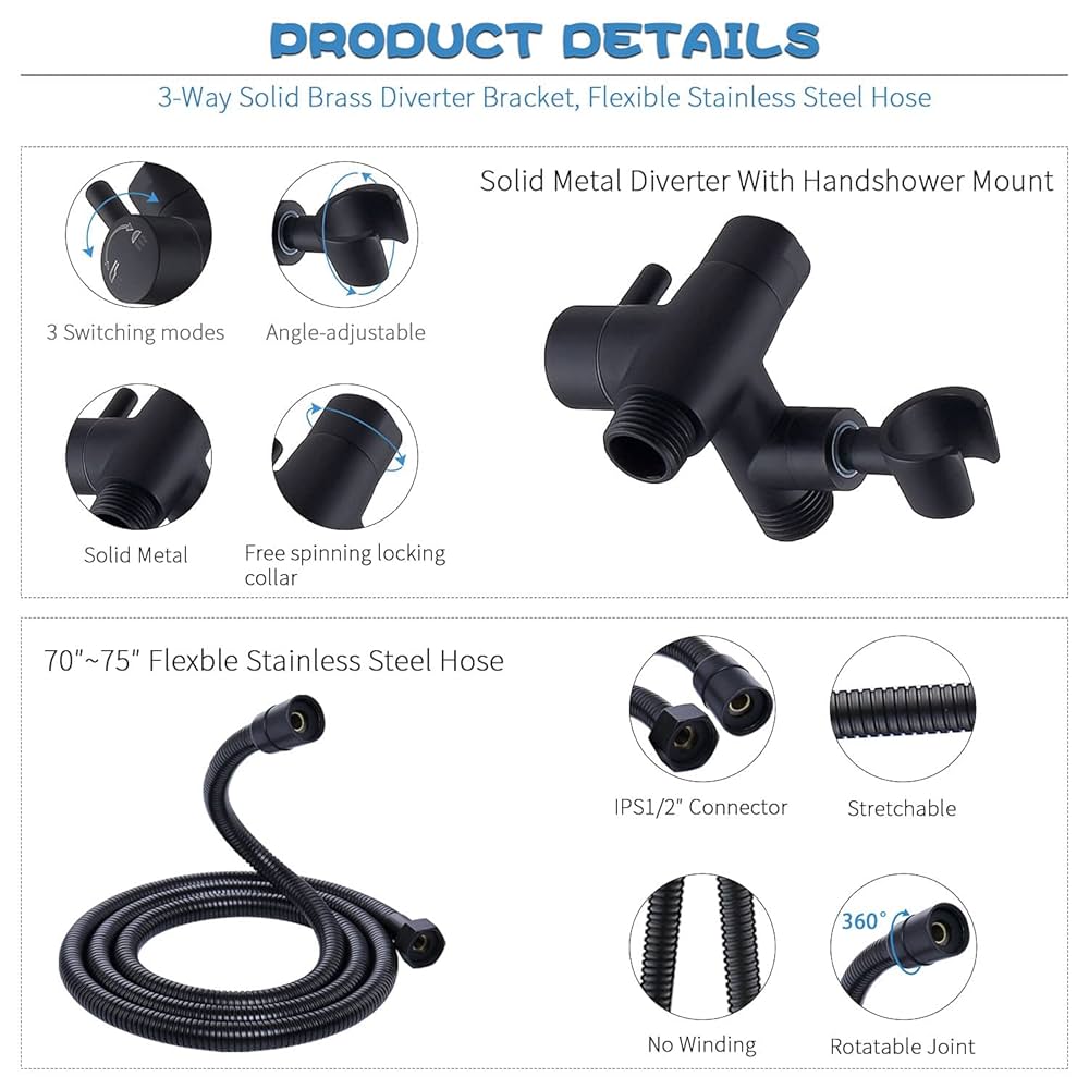 金属製シャワーヘッドセット Amazon.co.jp: 全金属シャワー蛇口セット デュアルスクエア